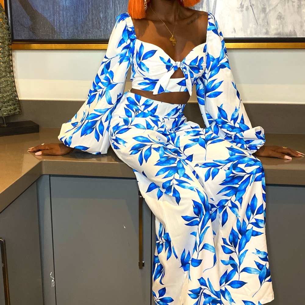 2 Piece Blue Set